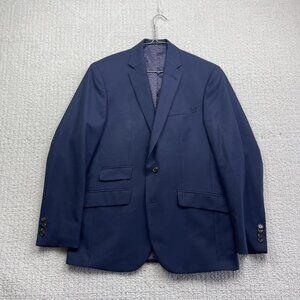 Ted Baker Navy Blue 100% Wool Joey CT Sport Coat Jacket Blazer Men's 40S